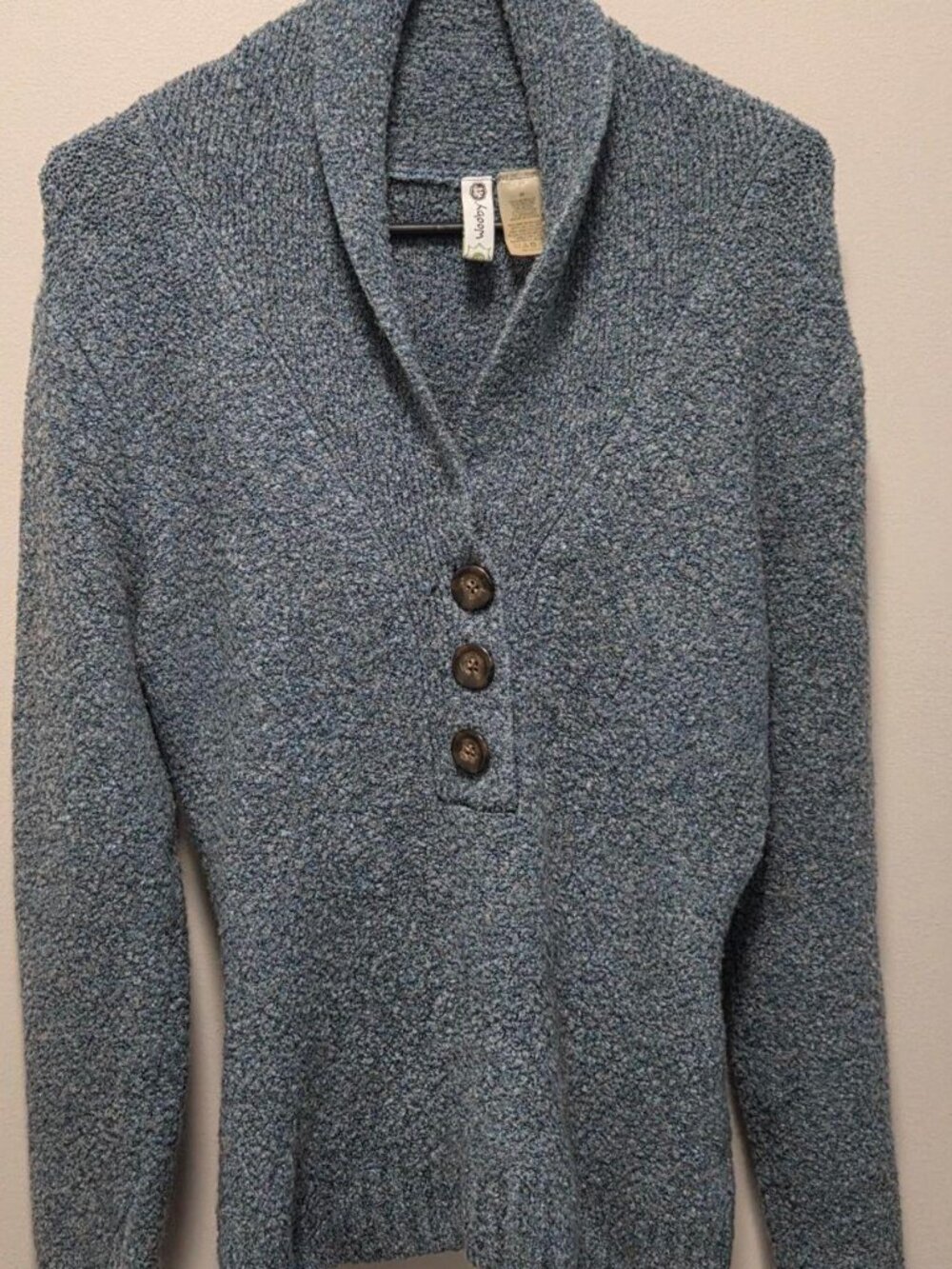 Sahalie Wooby Long Sleeve Cardigan Sweater Women's Size Medium